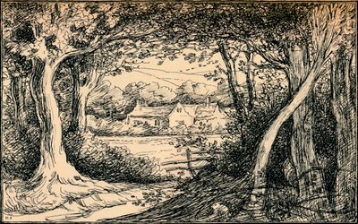 The End of the Glade, Epping Forest, c1900 av Selwyn Image