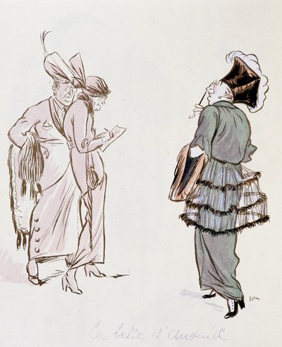 Fantastisk kostymmodell ("The Belle d