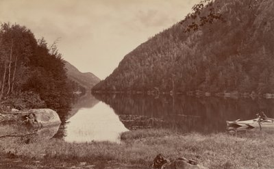 Cascade Lake, Adirondacks av Seneca Ray Stoddard