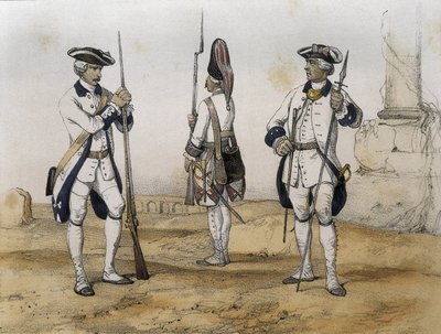 Linjeinfanterister under Karl III av Spaniens regeringstid av Serafin Maria Earl of Clonard De Sotto