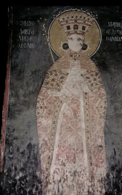 Drottning Simonis, 1131-21 av Serbian School