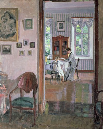 Interiör av Sergei Arsenevich Vinogradov