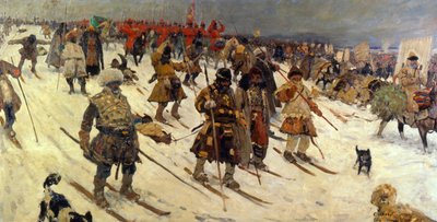 Ryssarnas militära kampanj på 1500-talet, 1903 av Sergei Ivanov
