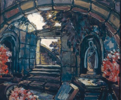 Maeterlinck, syster Beatrix / Sudeikin av Sergei Jurjewitsch Sudeikin