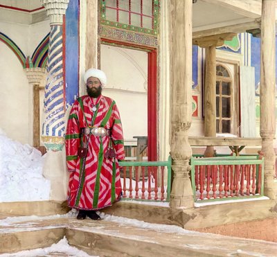 Byråkrat i Bukhara av Sergei Mikhailovich Prokudin Gorskii