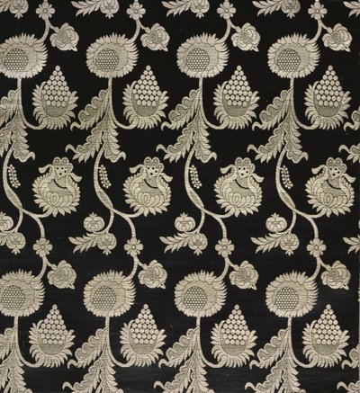 Olovyanishnikov Manufactory Halk-Silk Satin, tidigt 1900-tal (textil) av Sergei Vashkov