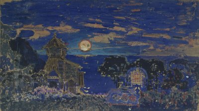 Scenografi för operan Kashchey the Deathless av N. Rimsky-Korsakov, 1902 av Sergei Vasilievich Malyutin