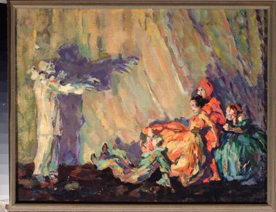 Clowner, pagliacci (buffoons) (Clowns, Pagliacci) (Costumes de la commedia dell