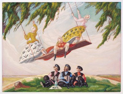 Swingen, 1920-talet av Sergei Yurievich Sudeykin