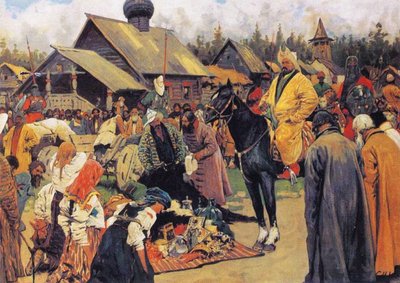 The Baskaks, 1909 av Sergej Vasilevic Ivanov