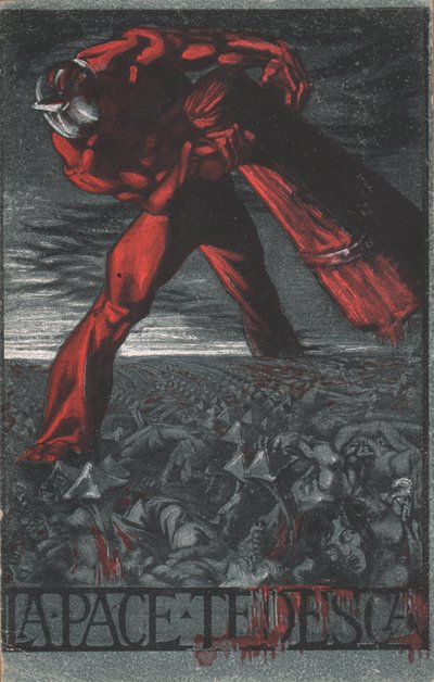 Tyska freden, ca 1918 av Sergio Canevari