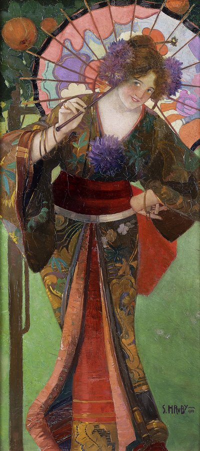 Geisha av Sergius Hruby