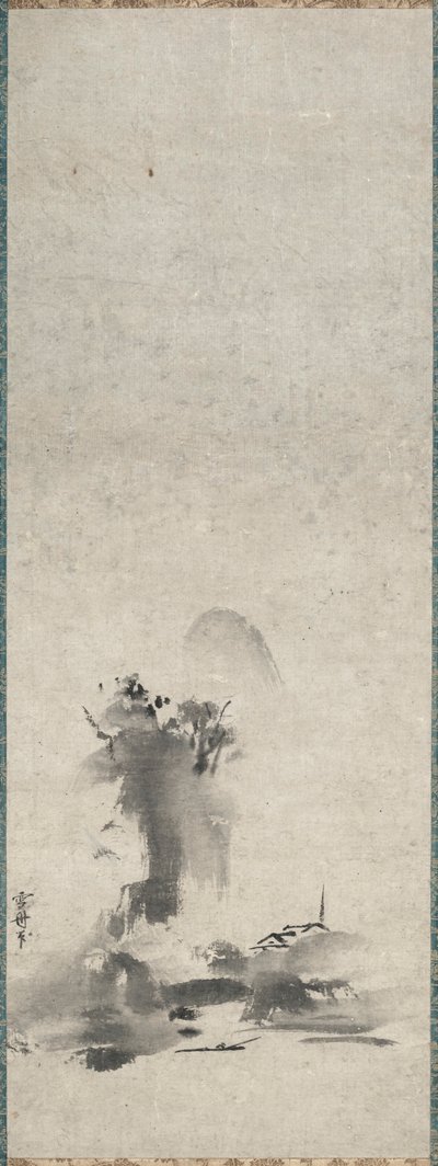 Haboku, Splashed Ink Landscape, 1400-talet-tidigt 1500-tal. av Sesshû Tôyô