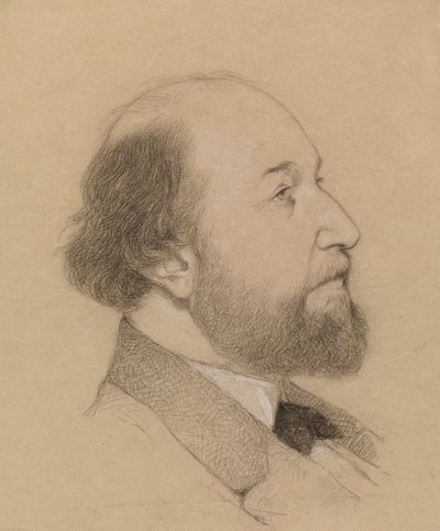 Porträtt av en man av Severin Falkman