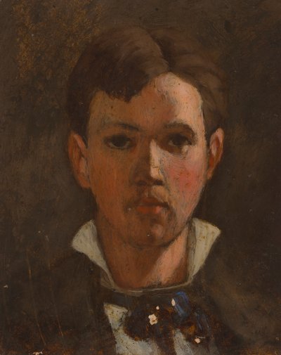 Porträtt av en ung man av Severin Falkman