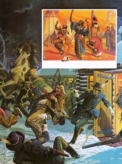 Sioux-indianer av Severino Baraldi