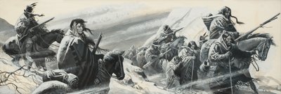 Nez Perce-folkets vandring av Severino Baraldi