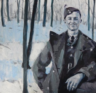 Flyglöjtnanten (justerad), 2018 av Sheri Gee