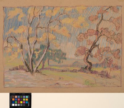 Impressions, ca 1931 (pastell på papper) av Sherman Trease