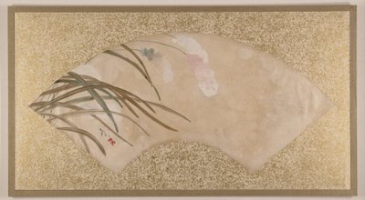Blommor och blad av Shibata Zeshin