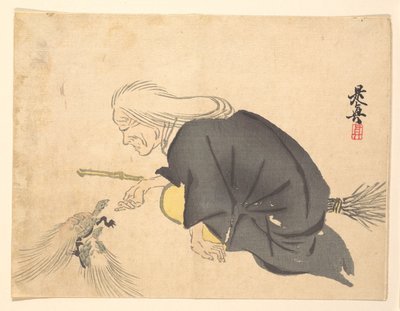 Uba av Shibata Zeshin