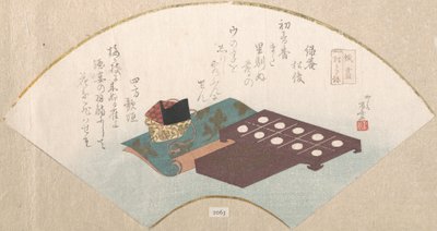 Klädsel för rökelsespelet, 1800-talet., 1800-talet. av Shinsai
