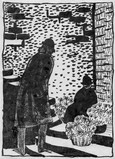 Blomsterförsäljare, 1952. av Shirley Markham