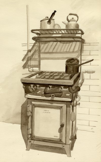 Gasspis, 1951. av Shirley Markham