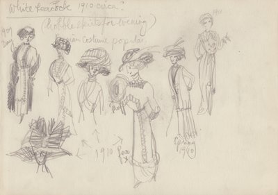 Historisk dräkt, c1950. av Shirley Markham