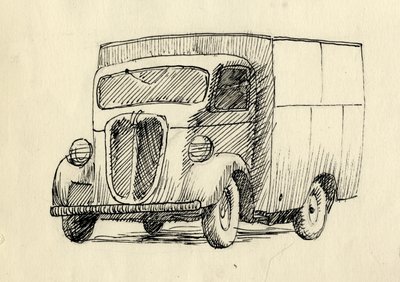 Lorry, 1951. av Shirley Markham