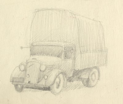 Lorry, 1951. av Shirley Markham