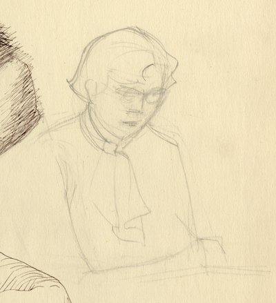 Studie av en kvinna, c1951. av Shirley Markham