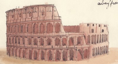 Colosseum, Rom, Italien, 1951. av Shirley Markham