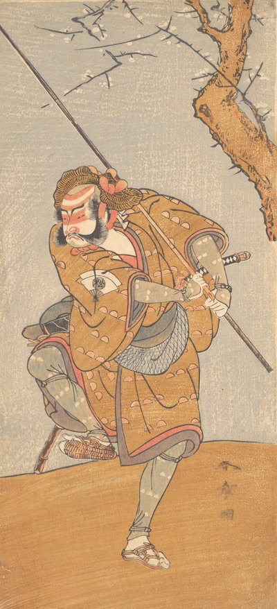 Matsusuke Onoe, Kazuo Asahina, Spring Landmarks of Edo, Soga, 1773. av Shunsho