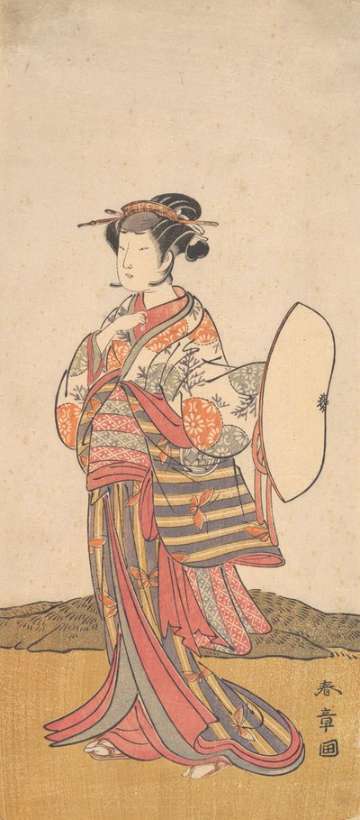 Yamashita Kinsaku 1733-1790, va? 1772. av Shunsho
