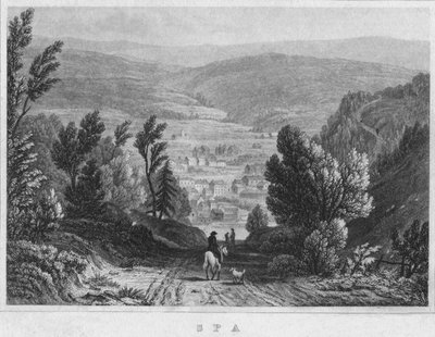 Spa, 1850 av Shury and Son