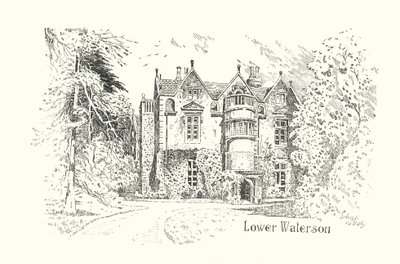 Dorset: Lower Waterson (litho) av Sidney Heath