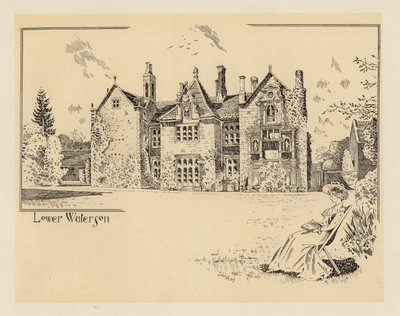 Dorset: Lower Waterson (litho) av Sidney Heath