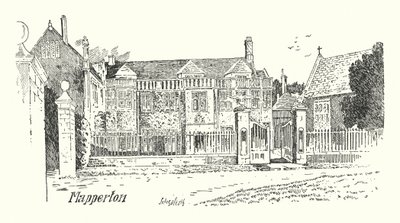 Dorset: Mapperton (litografi) av Sidney Heath