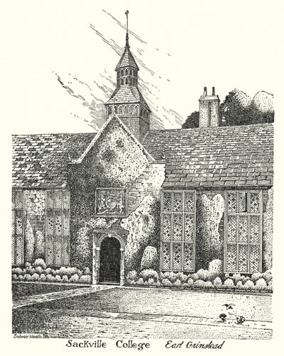 Sackville College, East Grinstead (gravyr) av Sidney Heath