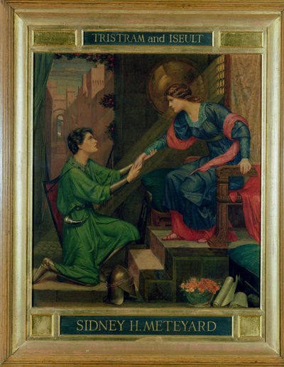 Tristram och Iseult av Sidney Meteyard