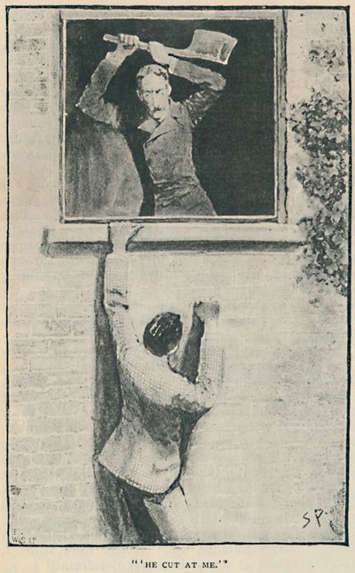 Han skär i mig, 1892 av Sidney Paget