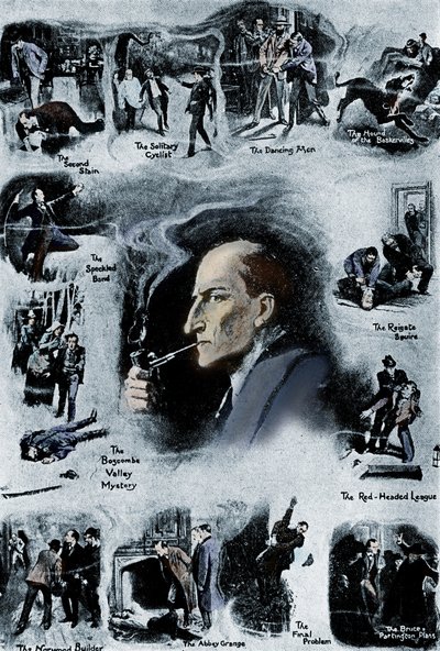 Sherlock Holmes av Sir Arthur Conan Doyle av Sidney Paget