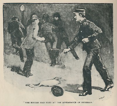 The Roughs hade flytt vid Petersons framträdande, 1892 av Sidney Paget