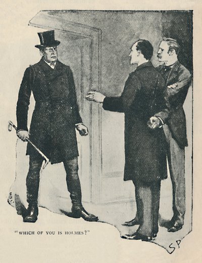 Vem av er är Holmes, 1892 av Sidney Paget