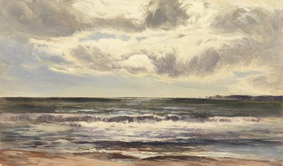 Grange-over-Sands, 1874 (olja på papper) av Sidney Richard Percy