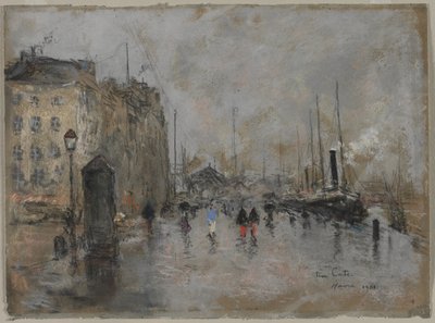 Grand Quai i Le Havre av Siebe Johannes ten Cate