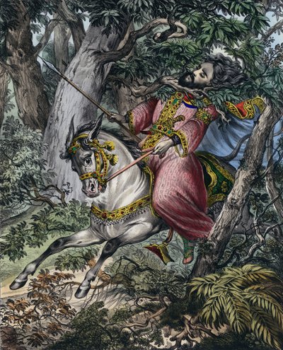 Absaloms död av Siegfried Detler Bendixen