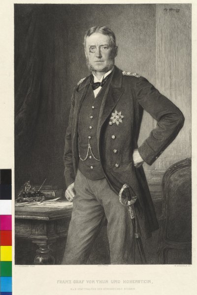 Franz von Thun och Hohenstein av Siegmund L