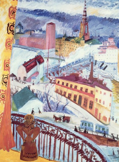 View of Slussen av Sigrid Hjerten